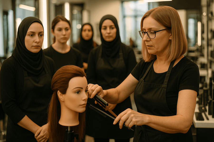 Actualiza tus habilidades en peluquería con formación continua para estar a la vanguardia y satisfacer las expectativas de tus clientes.