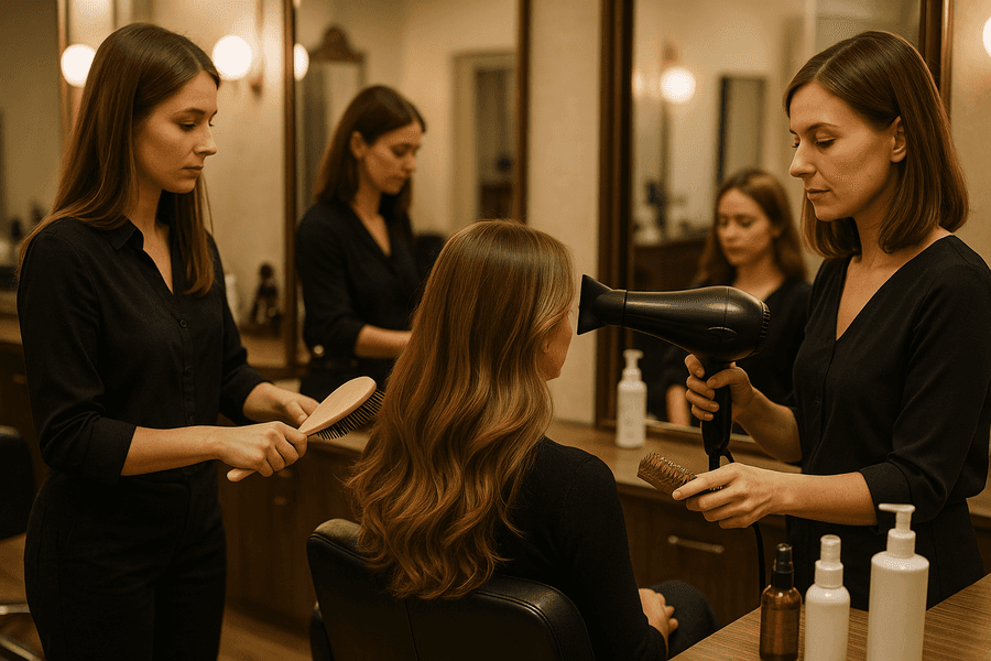 Preparación del cabello antes de un recogido: cuidados esenciales